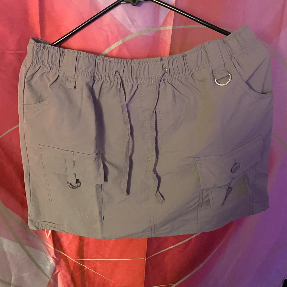 y2k 
 cargo skirt